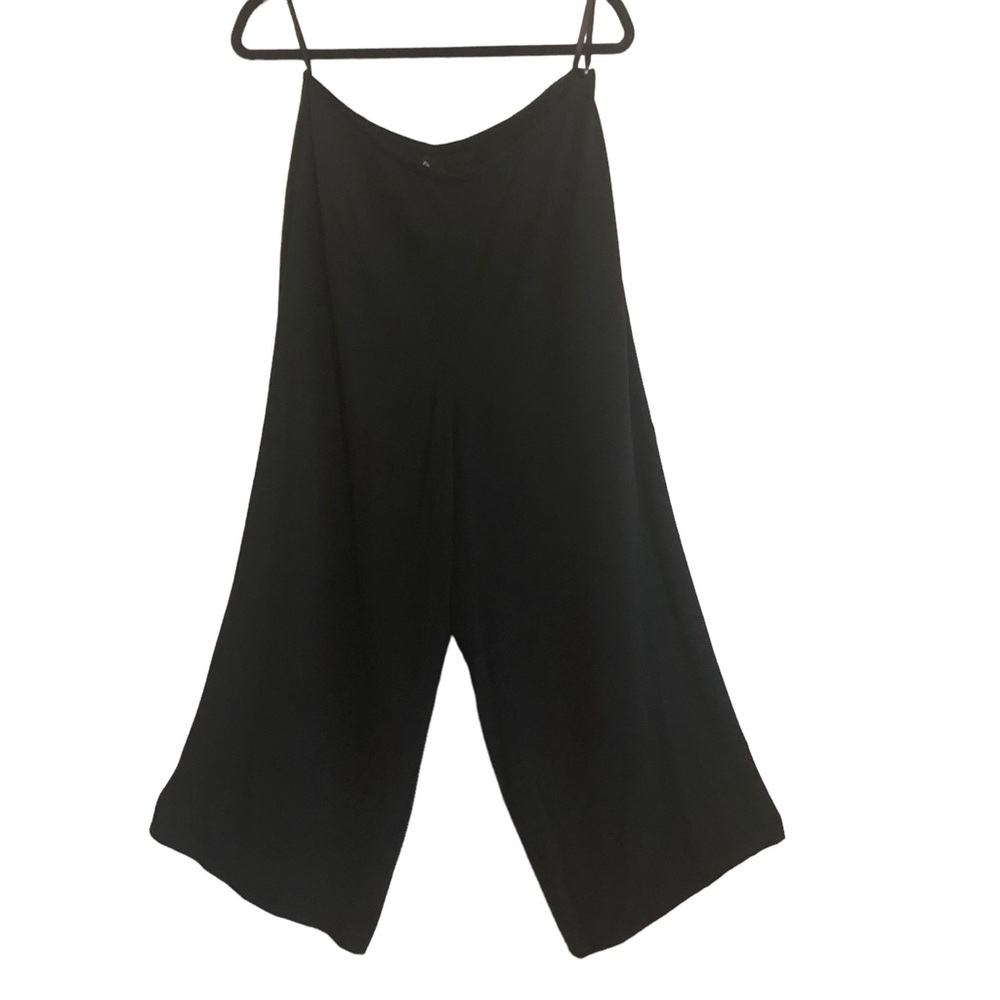 Eileen Fisher 100% Silk Wide Leg  Crop Pant - Corrected Measurements